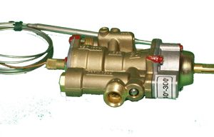 Plynový ventil s termostatom 140-300°C