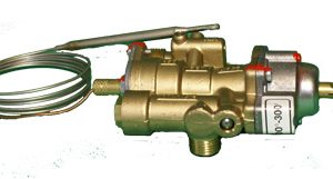Plynový ventil s termostatom 0-300°C