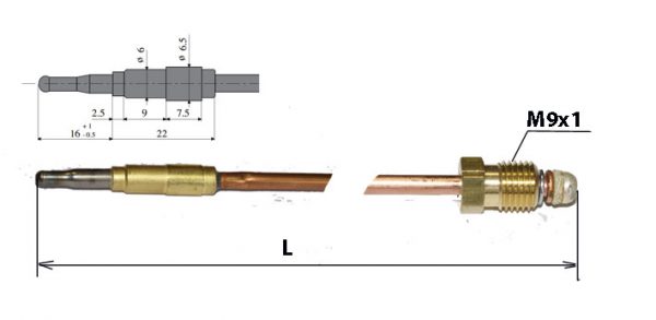 Termoelektrický článok A2 - 320 - M9
