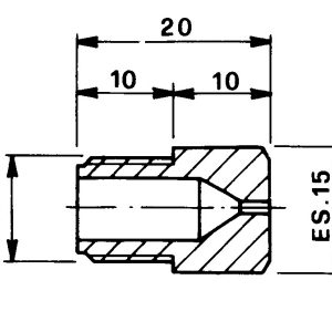 Tryska d 3,80 M13x1