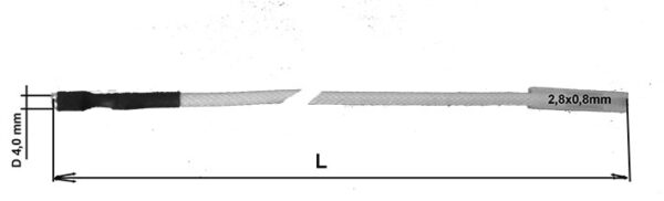 ZAPAĽOVACÍ KÁBEL L600 D4-2,8